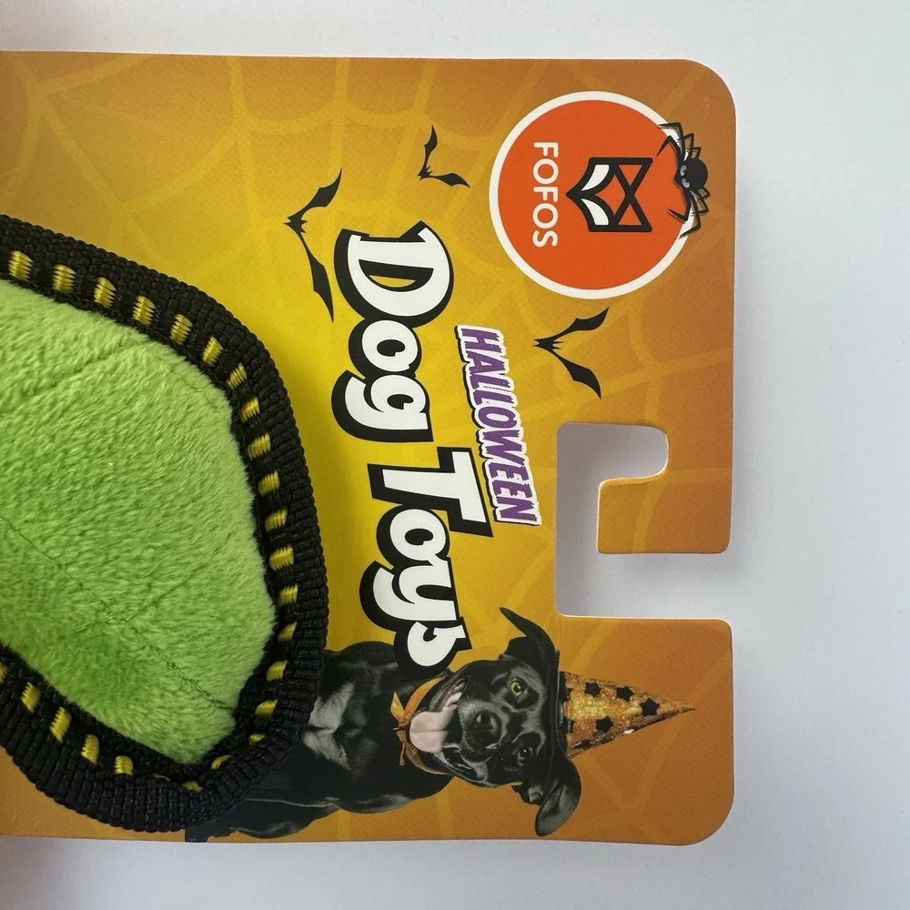 Fofos Dog Toy Pumpkin‎ Halloween Pet Toy With Squeaker 9